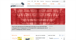 Desktop Screenshot of internationalprintbiennale.org.uk