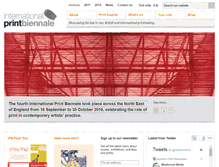 Tablet Screenshot of internationalprintbiennale.org.uk